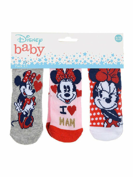 Disney Minnie mazuļu zeķītes 0/6 mēneši