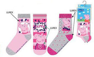 Peppa Pig bērnu zeķītes 23/26