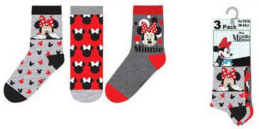 Disney Minnie bērnu zeķes 27/30