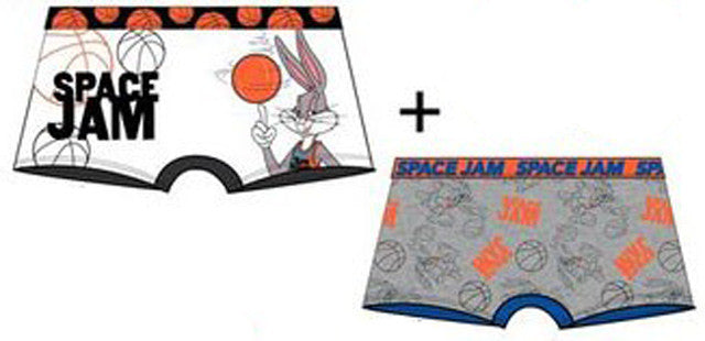 Looney Tunes kosmosa džems: jauni Legacy bērnu bokseršorti, 2 iepakojumā, 4/5 gadi