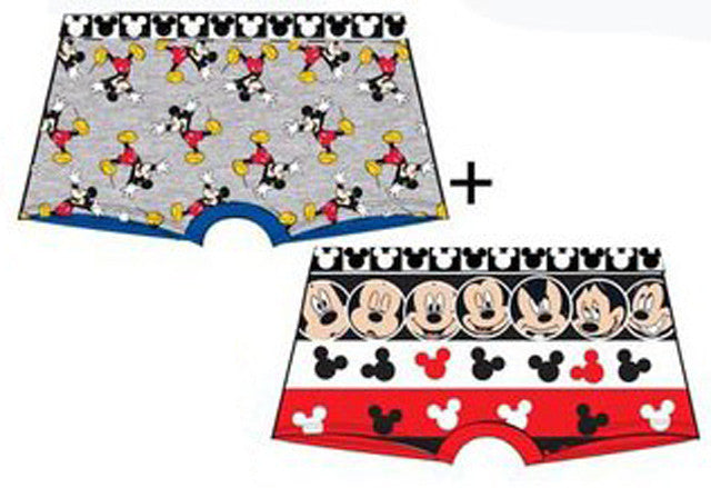 Disney Mickey bērnu bokseršorti, 2 gab./iepak., 2/3 gadi