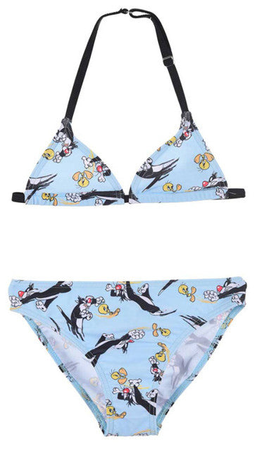 Looney Tunes bērnu peldkostīms, bikini, 12 gadi
