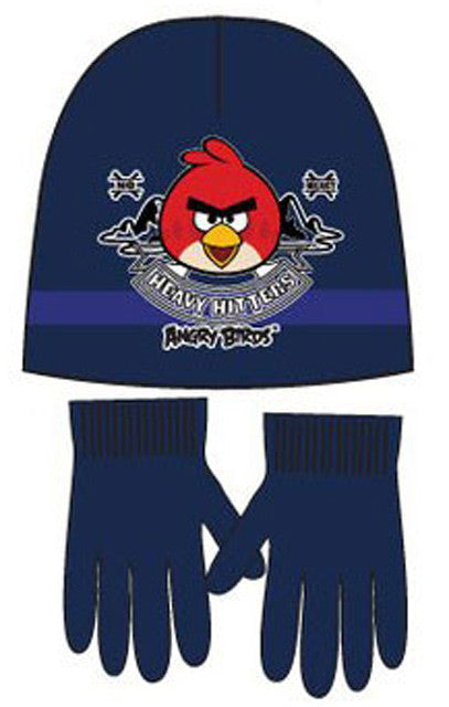 Angry Birds Heavy Hitters bērnu cepures + cimdu komplekts 54 cm