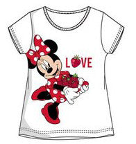 Disney Minnie bērnu īsais T-krekls, 6 gadi