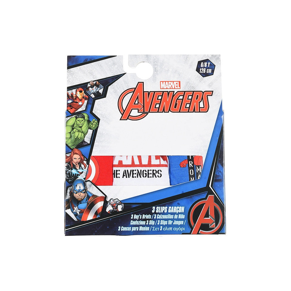 Avengers bērnu apakšveļa, 3 gab. iepakojumā, 4/5 gadi
