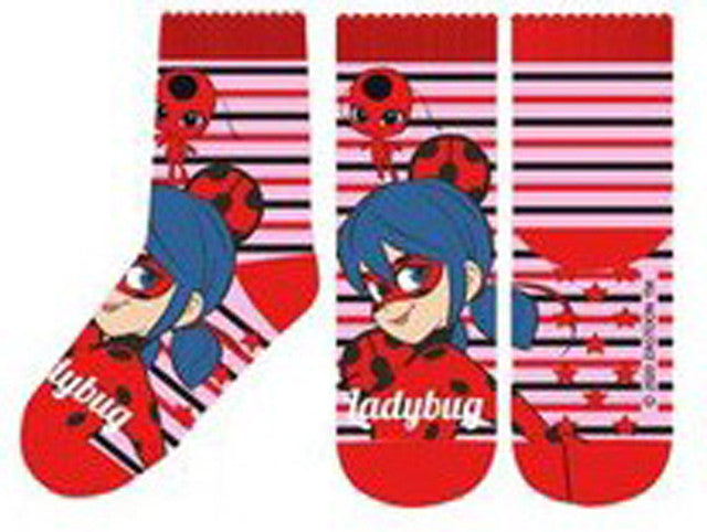 Miraculous Ladybug bērnu biezās neslīdošās zeķes 31/34