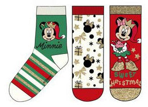 Disney Mikijs, Minnija Pārsteigums Kar√°csonyi bērnu zokni 30.27.
