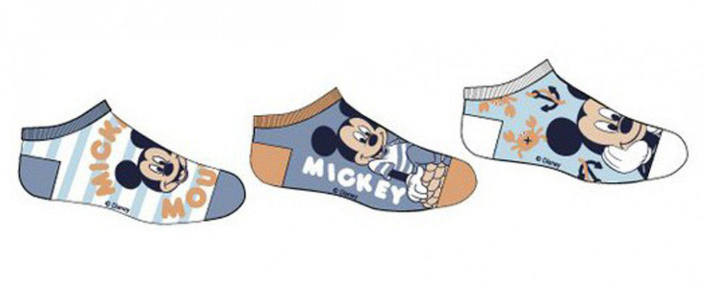 Disney Mickey bērnu zeķītes līdz potītēm 27/30