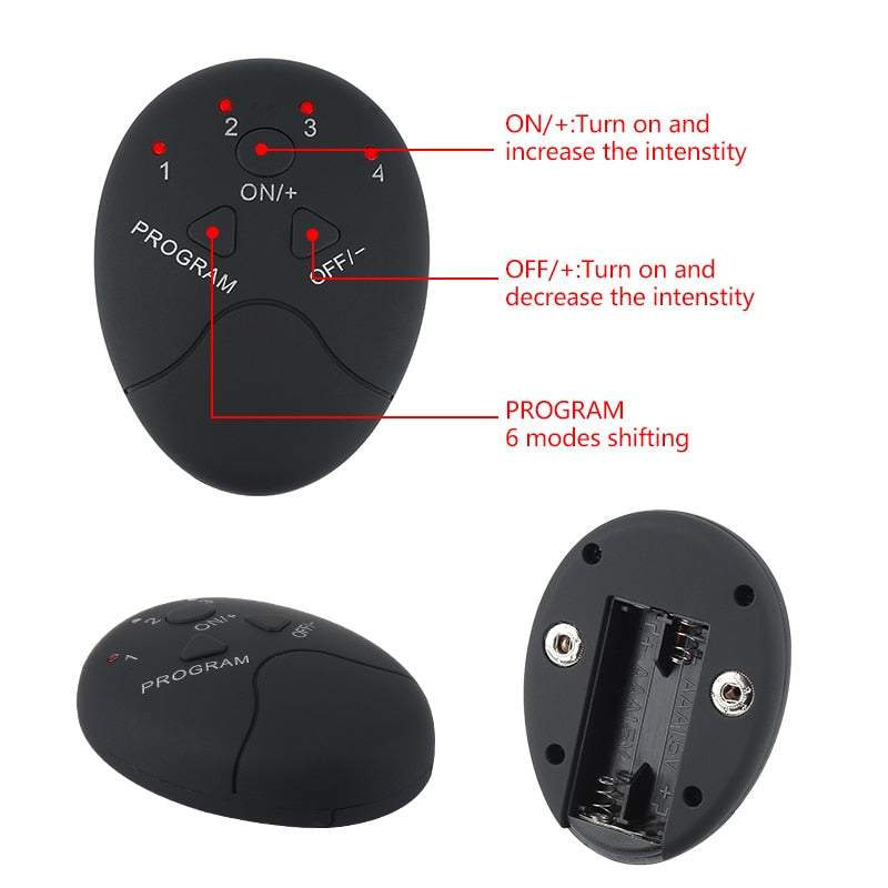 Muskuļu trenažieris EMS elektro-stimulators presei, vēderam, rokām