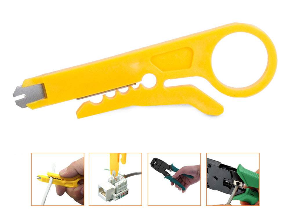 LAN tīkla montāžas komplekts RJ45 ethernet kabelim