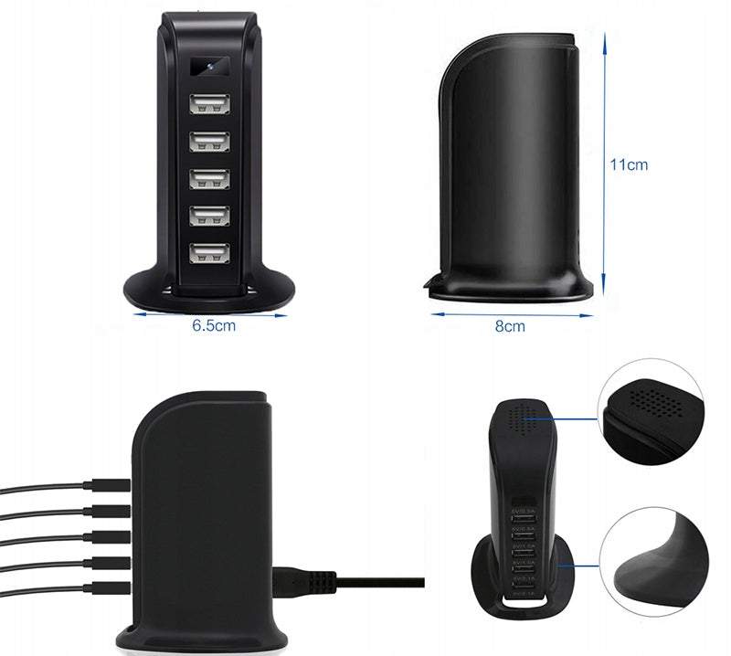 USB sadalītājs - kamera