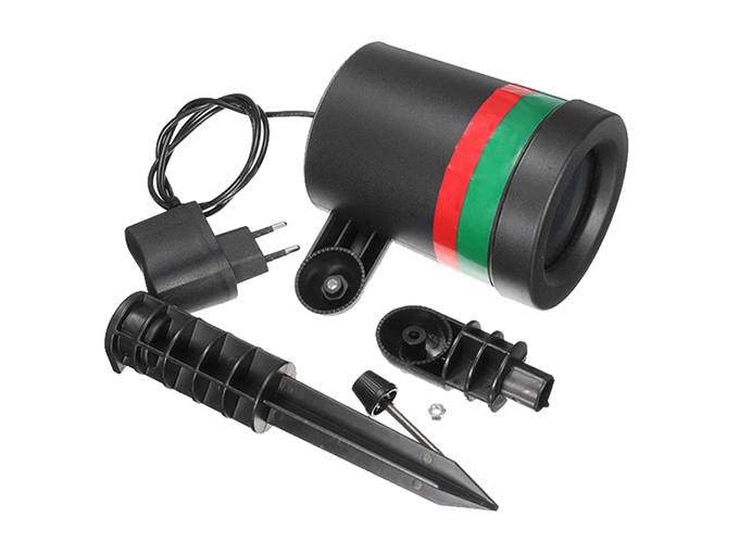 Lāzerprojektors mājai - ziemassvētku gaismas projektors