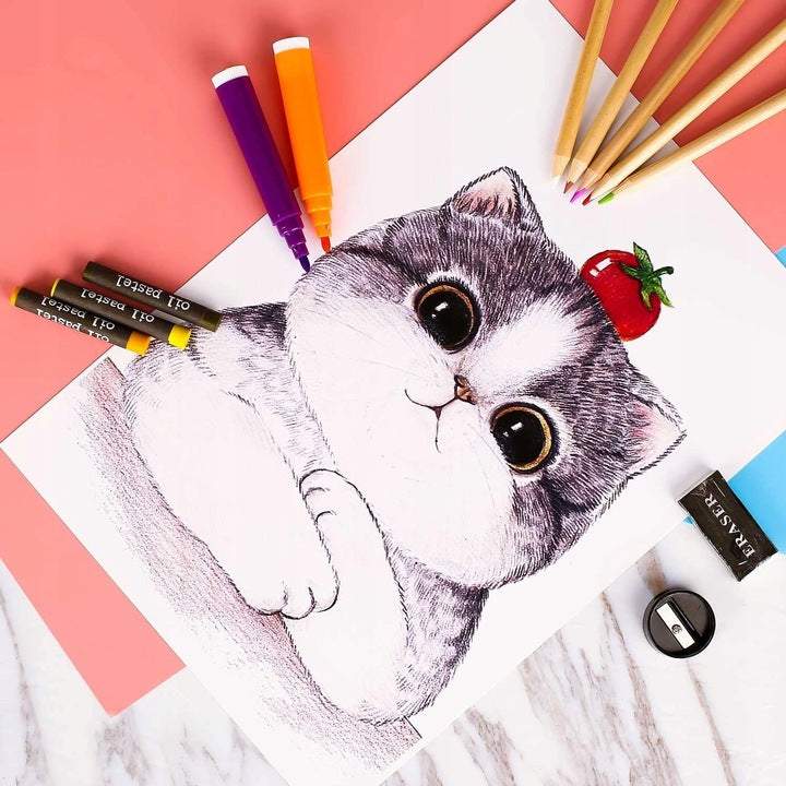 Mākslas komplekts ar 258 gab.