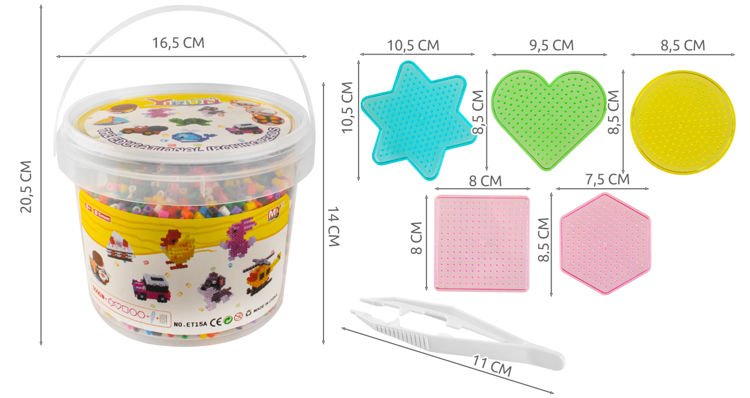 Gludināmās krelles - komplekts