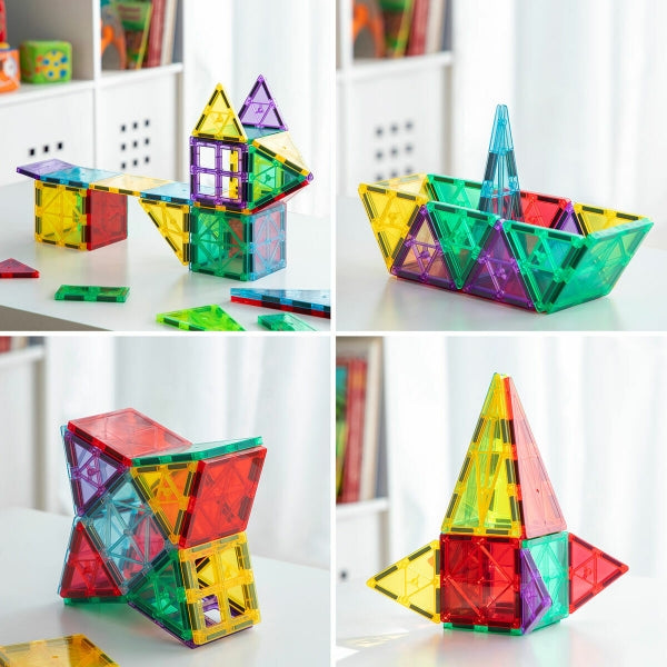 3D magnētiskie celtniecības bloki