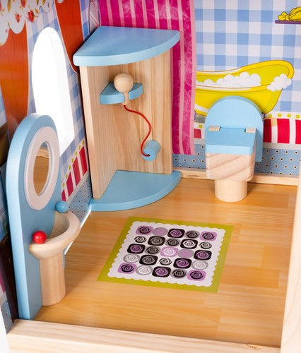 Koka leļļu namiņš — villa ar peldbaseinu