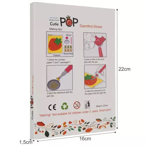 Dimantu mozaīka - atslēgu piekari