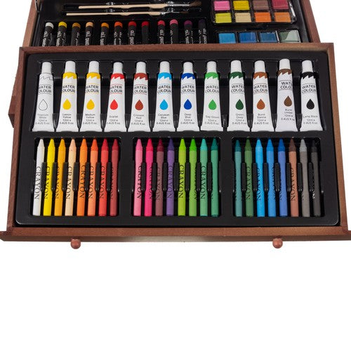 Zīmēšanas komplekts čemodānā