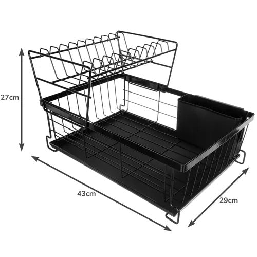 Divu līmeņu trauku žāvētājs