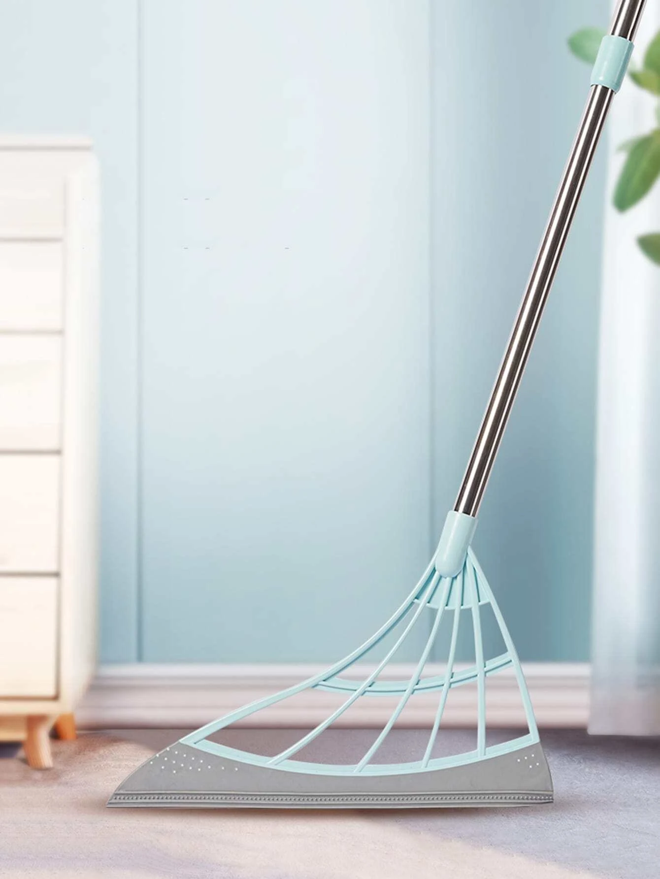 Gumijas slota grīdas slaucīšanai magicbroom