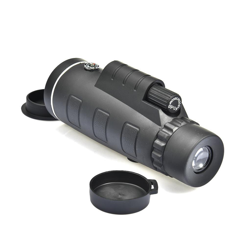 Telefona teleskops uz statīva