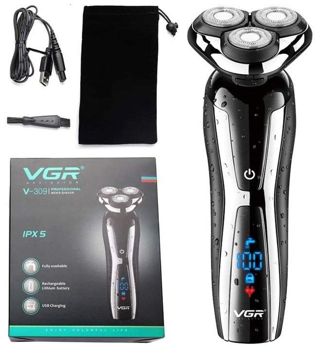 Elektriskais skuveklis bārdai bezvadu