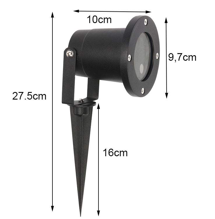 Lāzerprojektors mājai - ziemassvētku gaismas projektors ar pulti