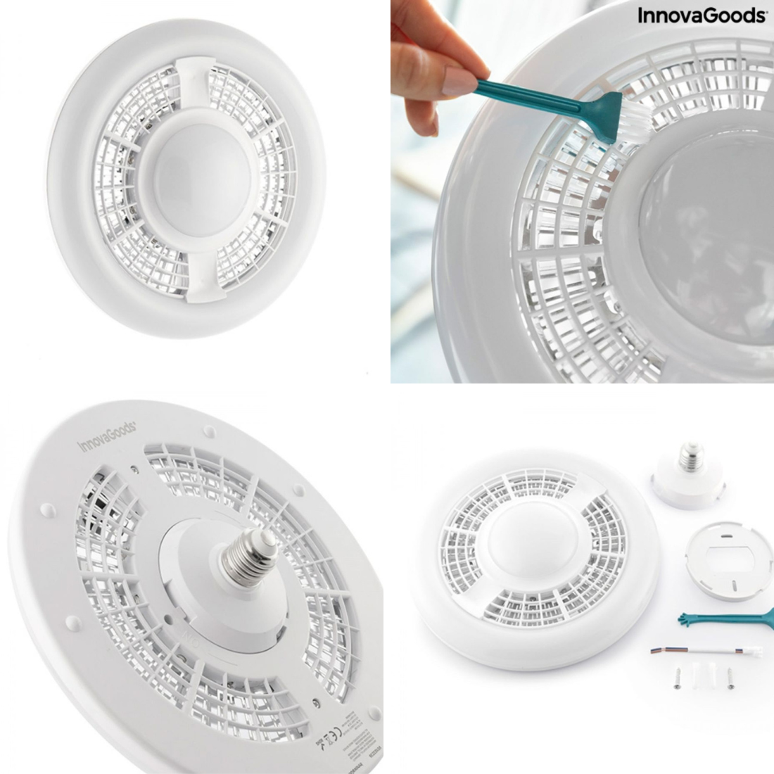 Pretmoskītu lampa gristu vai sienas