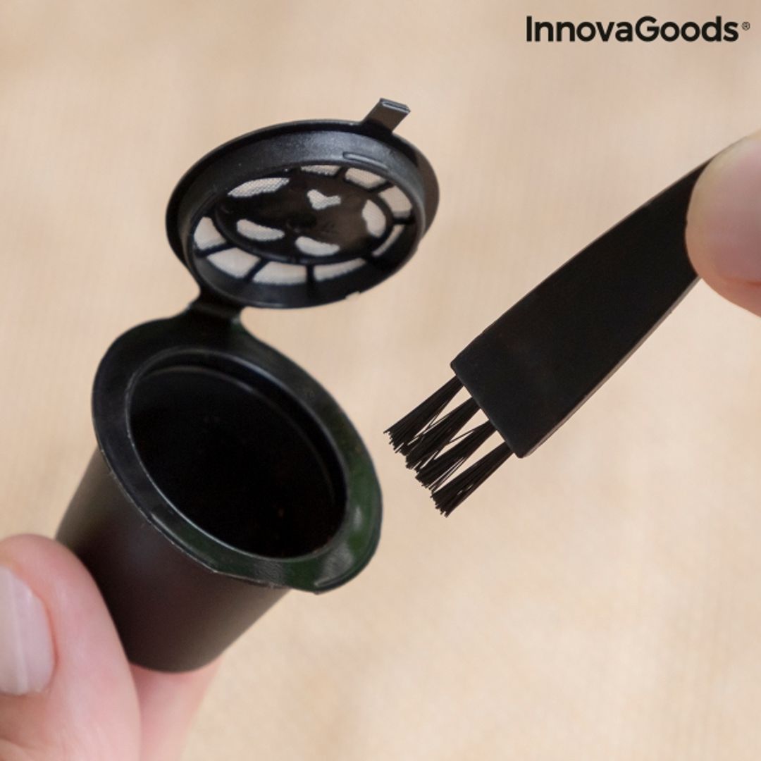 Kafijas kapsulas atkārtoti lietojamās maltai kafijai, 3 gabali