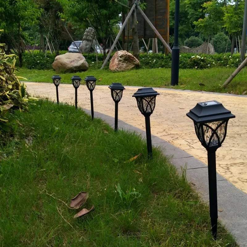 Saules dārza lampa 44 cm 6 gabali