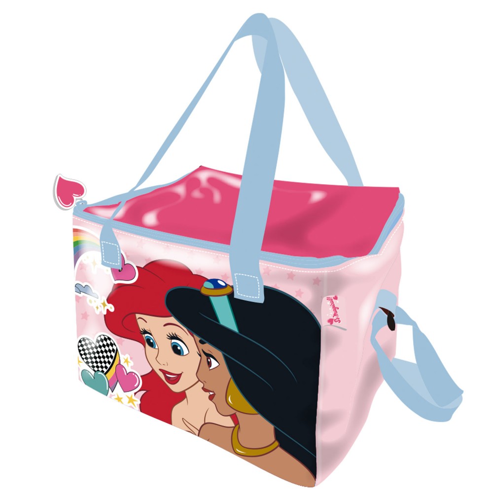 Disney princeses Ariel & Jasmine termo pusdienu soma, aukstumsoma 22,5 cm