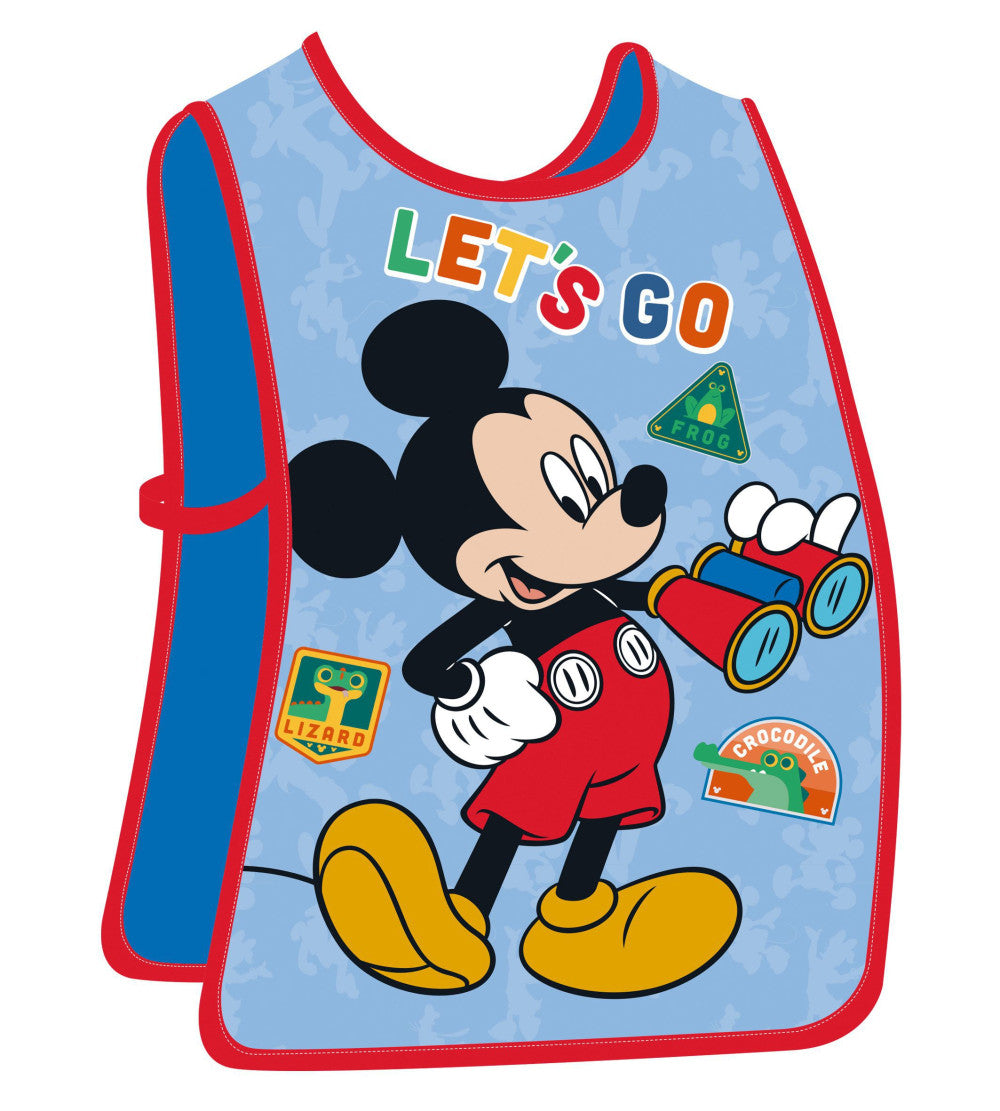 Disney Mickey Let's Go bērnu gleznošanas priekšauts