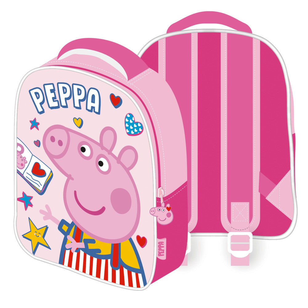 Peppa Pig grāmatu mugursoma, soma 28 cm