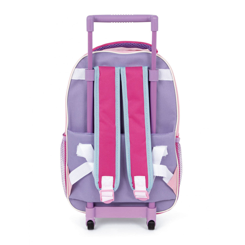 Disney Lilo un Stitch Pink Angel riteņsoma pirmsskolas vecuma bērniem, soma 36 cm