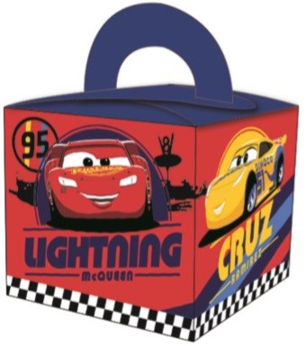 Disney Cars Cruz dāvanu kaste, ballīšu kaste