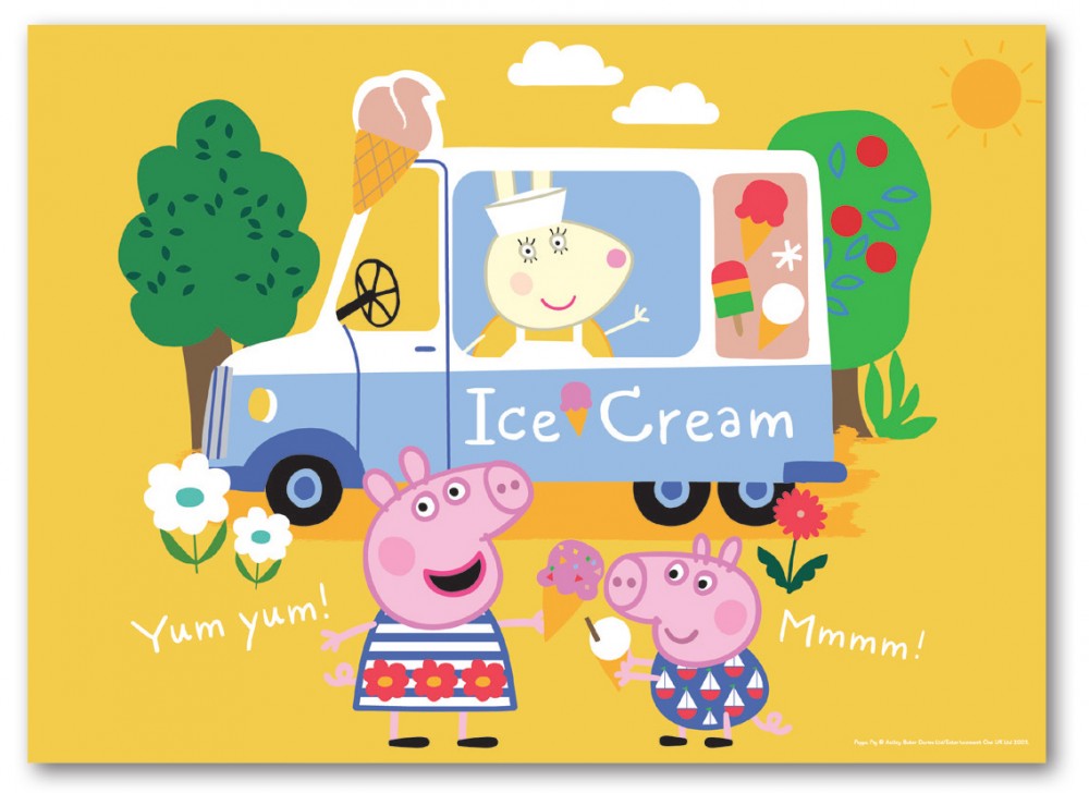 Peppa Pig puzle 50 gab.