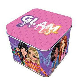 Glam Girls Butterfly mini metāla kastīte 7,5 cm
