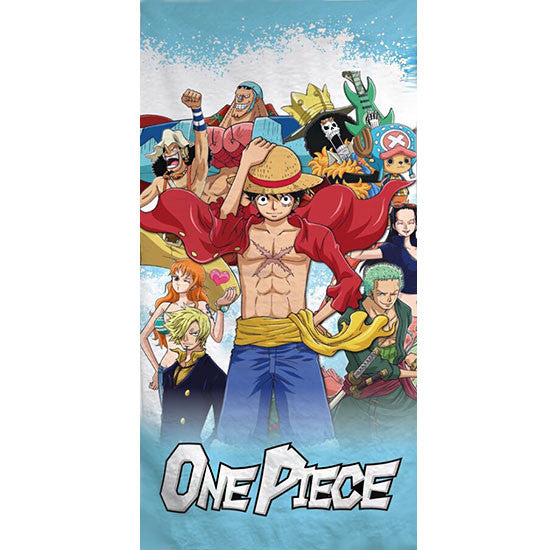 One Piece vannas dvielis, pludmales dvielis 70x140cm (ātri žūstošs)