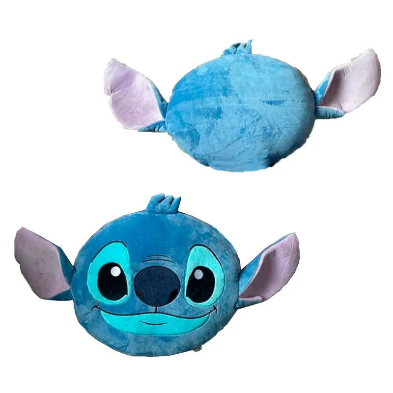 Disney Lilo un Stitch formas spilvens, dekoratīvs spilvens 35x40 cm samts