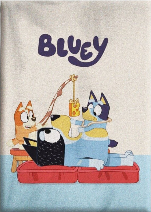 Bluey Fun polārā sega 100x140cm