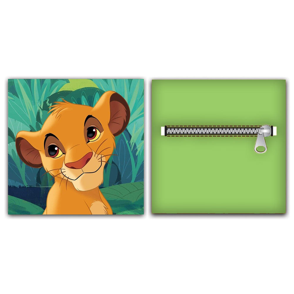 Disney Lauvu karaļa spilvens, dekoratīvs spilvens ar noņemamu pārvalku 35x35 cm velūrs
