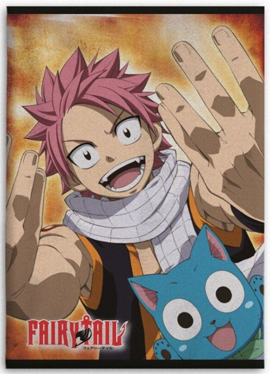 Fairy Tail Happy flīsa sega 100x140cm