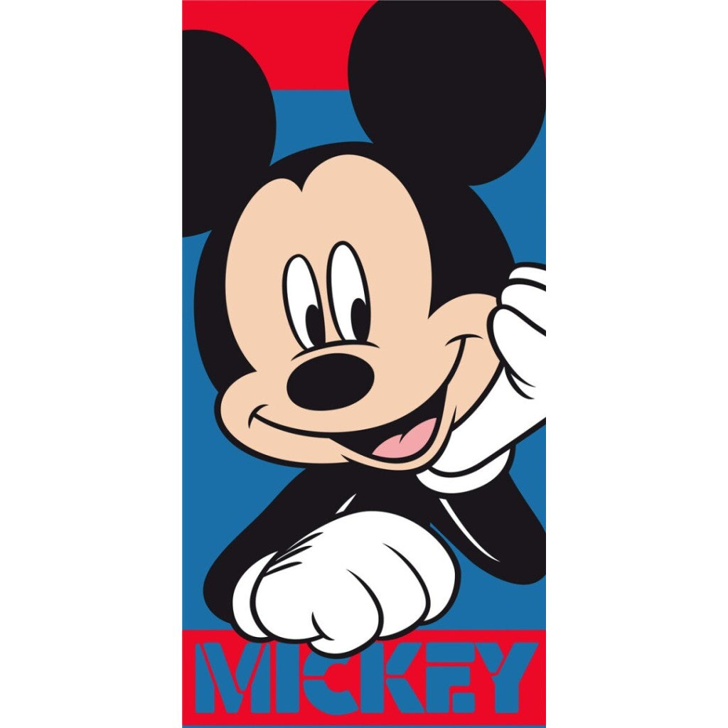 Disney Mickey vannas dvielis, pludmales dvielis 70x140cm (ātri žūstošs)