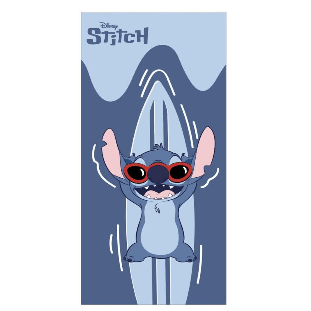 Disney Lilo un Stitch Relax vannas dvielis, pludmales dvielis 70x140cm (ātri žūstošs)