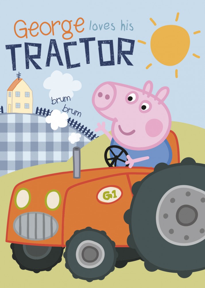 Peppa Pig polārā sega 100*140cm