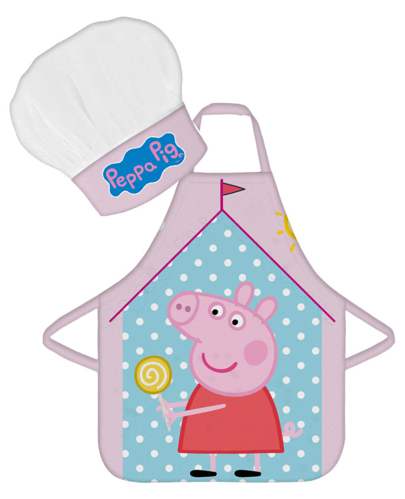 Peppa Pig House bērnu priekšautu komplekts, 2 daļas