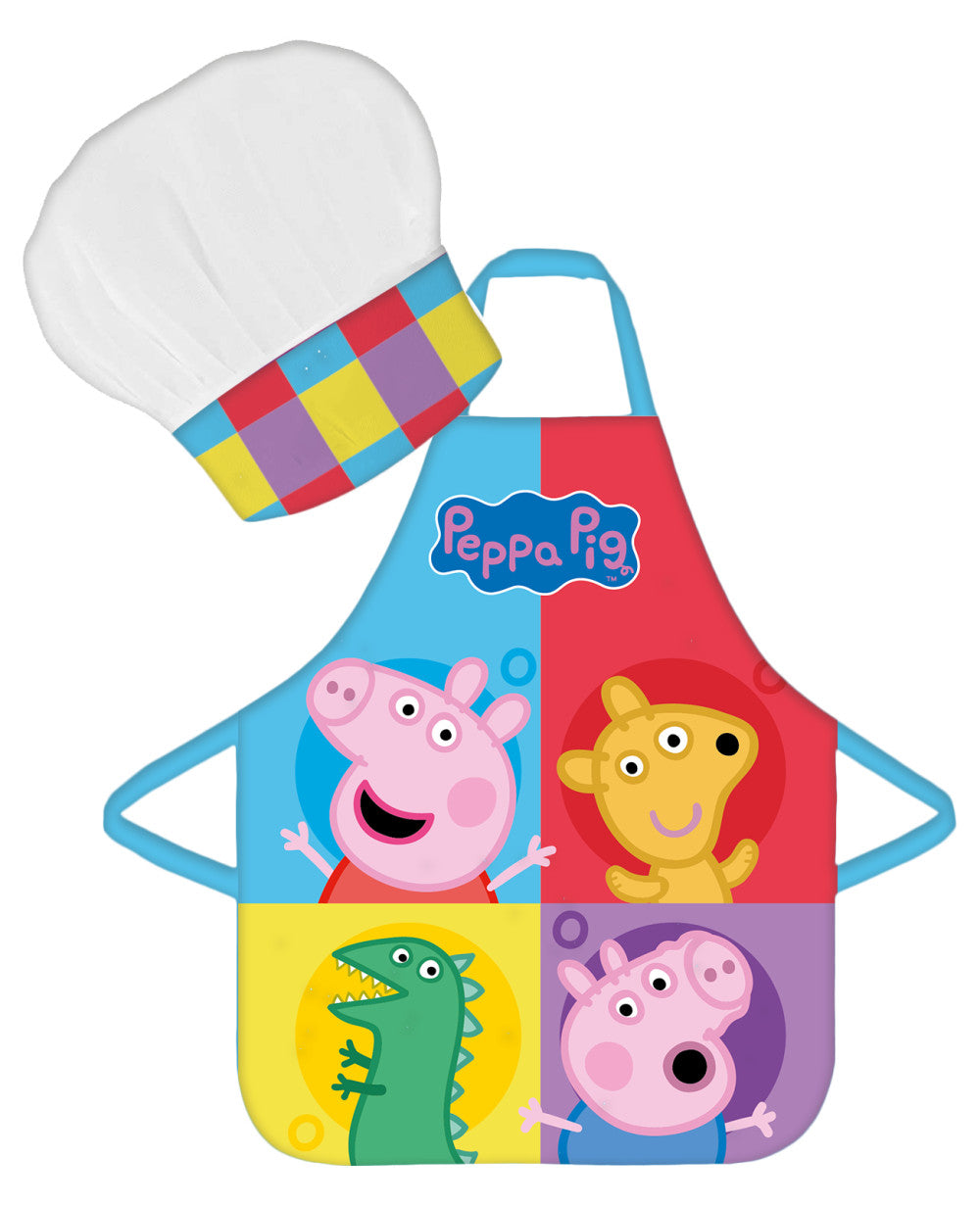Peppa Pig Team bērnu priekšautu komplekts, 2 daļas