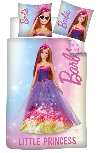 Bārbijas Mazās princeses bērnu gultasveļas komplekts 100–135 cm, 40–60 cm