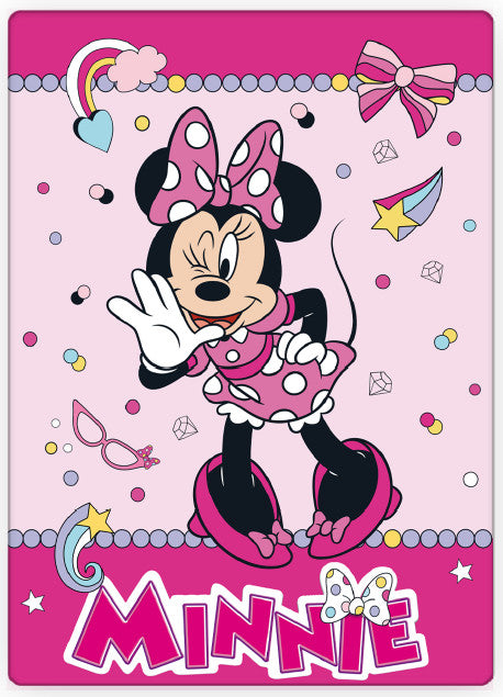 Disney Minnie Smieklīga polārā sega 100x140cm