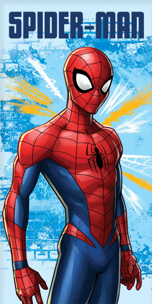 Zirnekļcilvēka viegls vannas dvielis, pludmales dvielis 70x140 cm